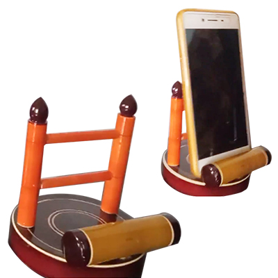 "Etikoppaka Wooden Mobile Stand - Click here to View more details about this Product